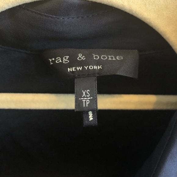 Blue Rag & Bone mesh blouse - Picture 4 of 4